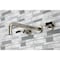 Kingston Brass KS8026CKL Two-Handle Wall Mount Tub Faucet, Polished Nickel KS8026CKL - alternate 2